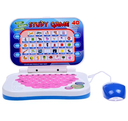 Children In Both Chinese And English Bilingual Learning Machine Computer Kid-learning To Do Morning Reading Baby Educational