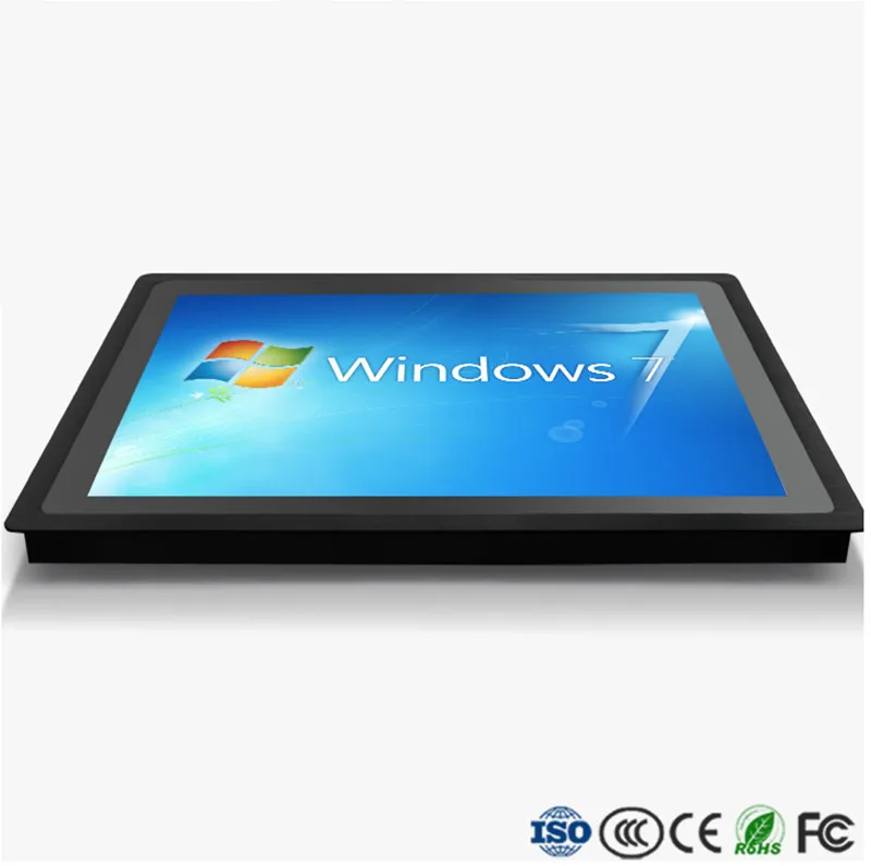 

3mm ultra thin bezel design 10 inch industrial touch panel pc / all in one pc