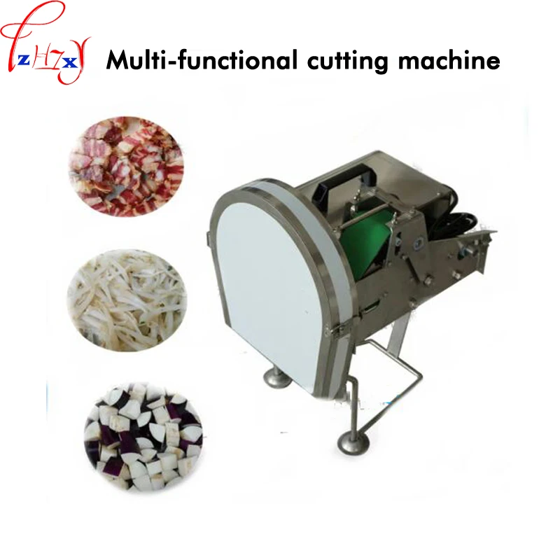 Small commercial desktop multi-function cutting machine slicing vegetable cutter machine multi-function cutting 220/380V 1PC