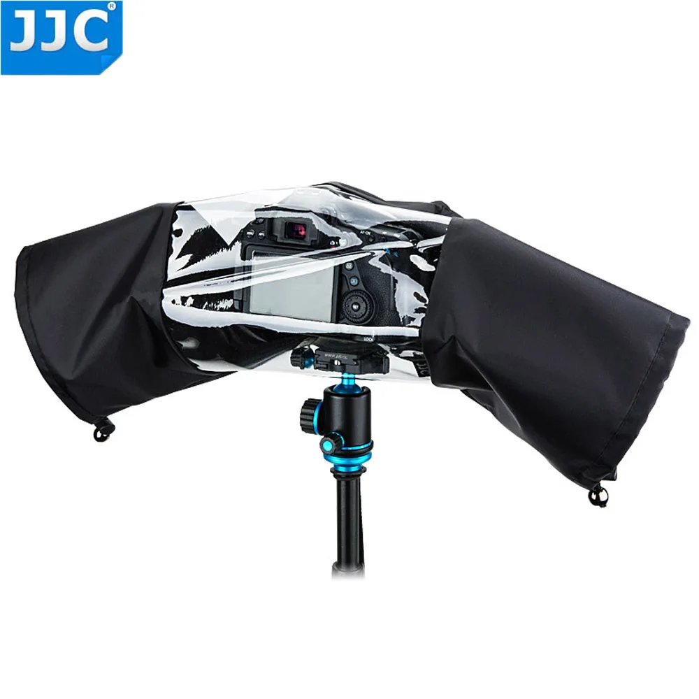 JJC cubierta de lluvia funda protectora contra el polvo para Nikon D7100 D5500 D5300 D5200 D3300 D90 para cámara Canon 750D 700D 650D 600D 550D