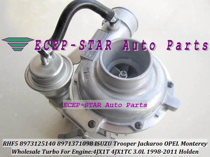 RHF5 8971371098 8973125140 VA430015 Turbo Turbocharger For ISUZU Trooper For HOLDEN Jackaroo For OPEL Monterey 4JX1T 4JX1TC 3.0L