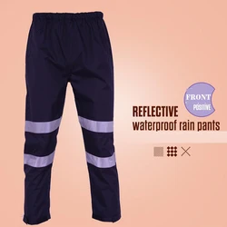 Hi Vis Hi Viz Pants Baggy Casual Night Running Biker pantaloni riflettenti Parkour Jogger Outdoor Casual Harem Cargo Pants