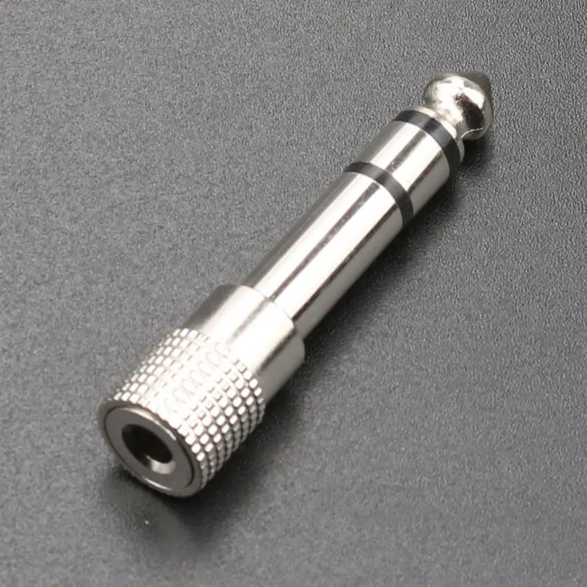 YuXi Jack 6.5 6.35mm Male Plug to 3.5mm Female Connector Headphone Amplifier Audio Adapter Microphone AUX 6.3 3.5 mm Converter