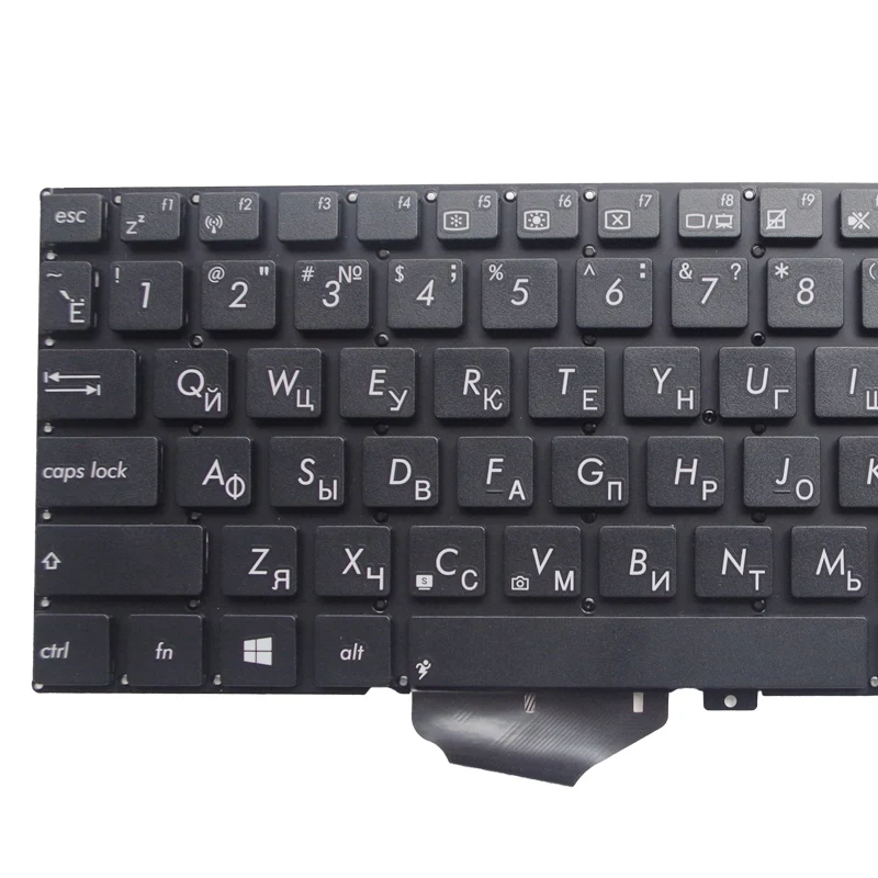 GZEELE NEW for ASUS X102BA X102 X102B RU russian keyboard black without frame