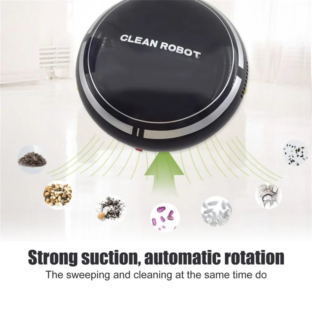 Mini Rechargeable Smart Sweeping Robot Slim Sweep Suction Machine Small Mini Vacuum Cleaner Sweeping Household