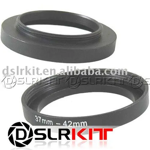 37mm-42mm 37-42 mm 37 to 42 Step Up Ring Filter Adapter