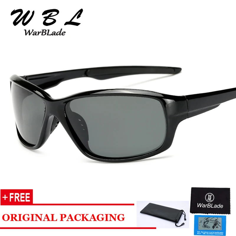 

WarBLade 2019 New Polarized Men Sunglasses Fashion Gradient Male Driving Eyewears Glass UV400 Polarised Goggle KP1009