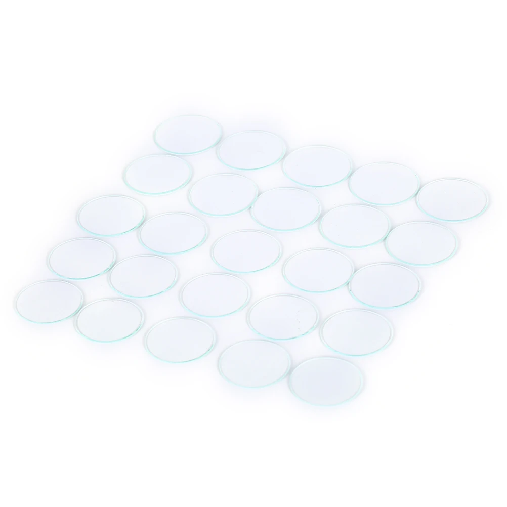 5pcs For Watch Repair Size  36mm/37mm/38mm/39mm/40mm Watch Glass  Anti-scratch Transparent Round Crystal Glass Part