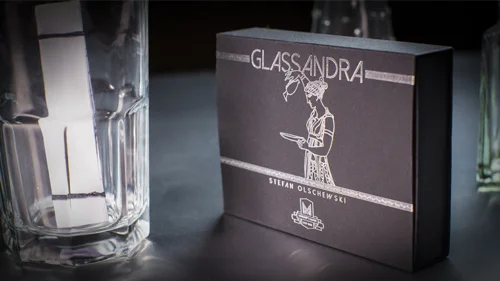 Glassandra (Gimmick and Online Instructions) By Stefan Olschewski Close Up Magic Tricks Prediction Shows Illusions Mentalism