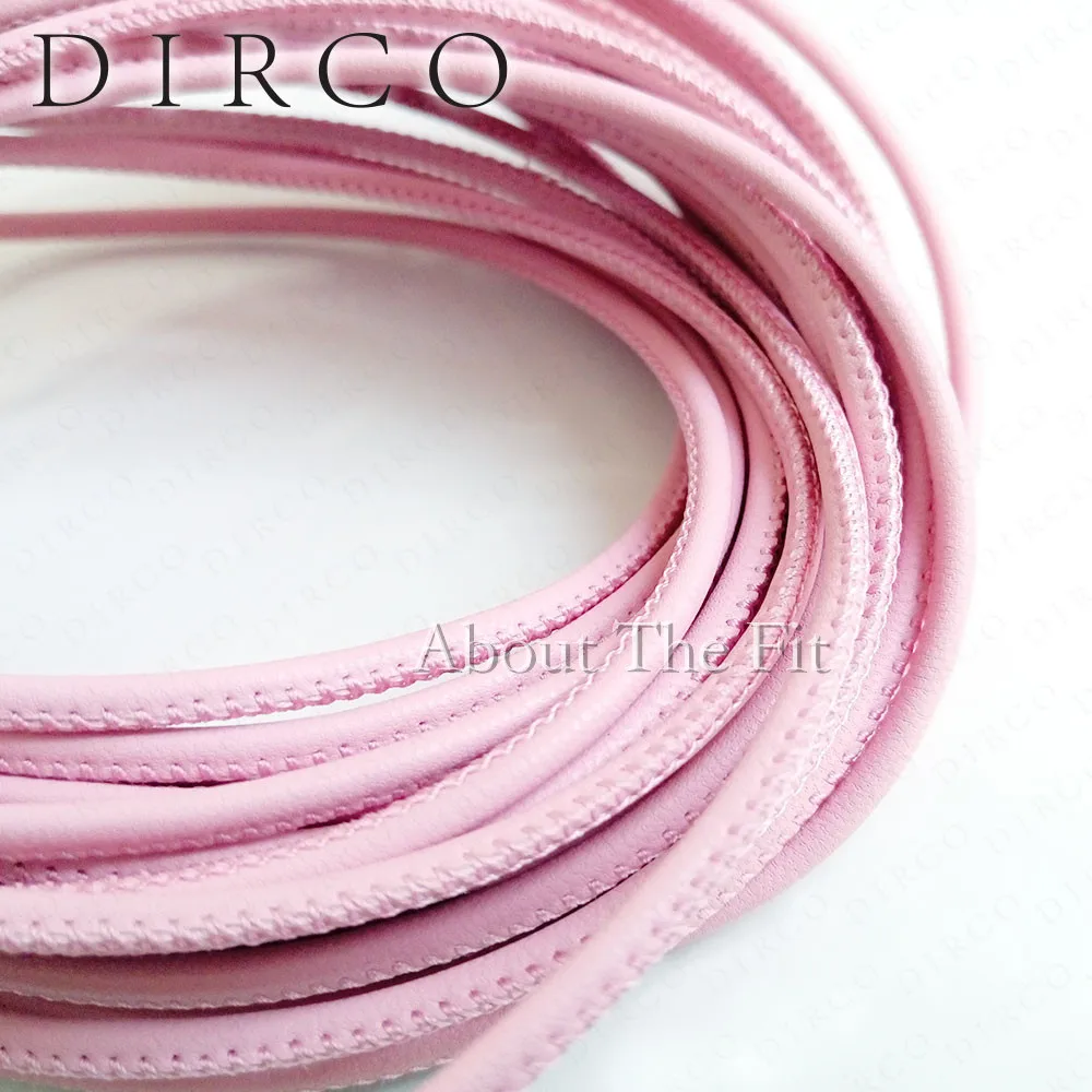 About the Fit 3mm 30M Sutural Leather Stitched Lamb Leather Cord With Cotton Core Beads Lacing Rope Bracelet Necklace Handcrafts