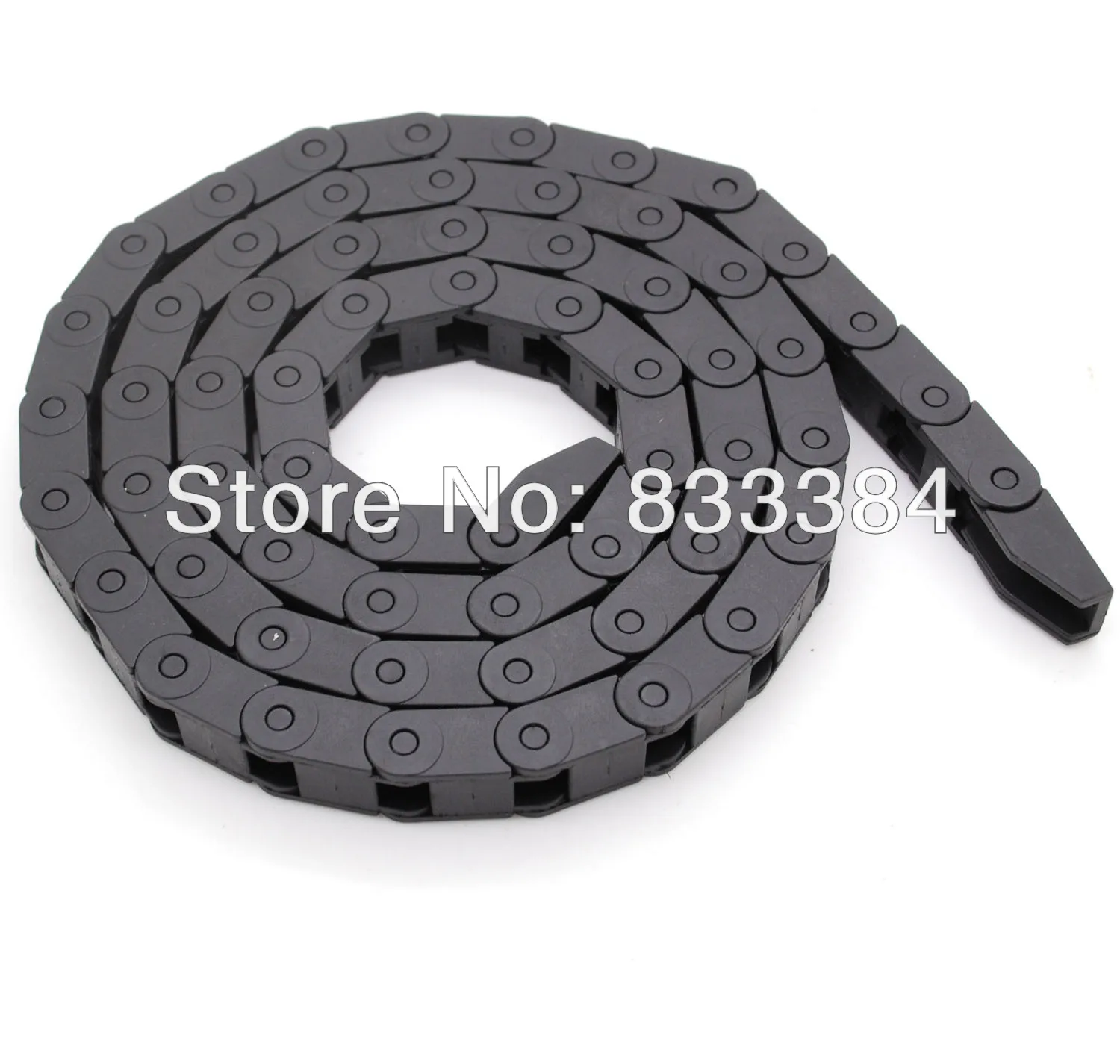 2pcs Cable drag chain wire carrier 7x7 length 1000mm/1M/1meter with  end connectors free shipping