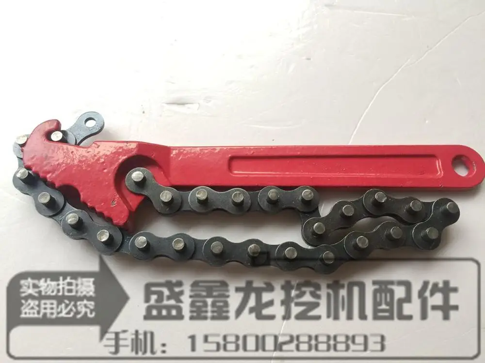 

Excavator accessories, filter, wrench, double chain, single chain belt, and many other accessories wholesale