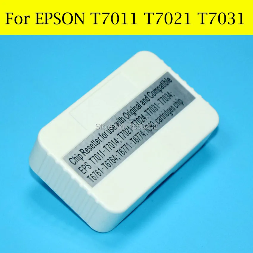 1 Piece Chip Resetter For Epson T7011 T7021 T7031 For EPSON WorkForce Pro WP-4535DWF WP-4515DN WP-4545DTW WP-4595DTWF Printer