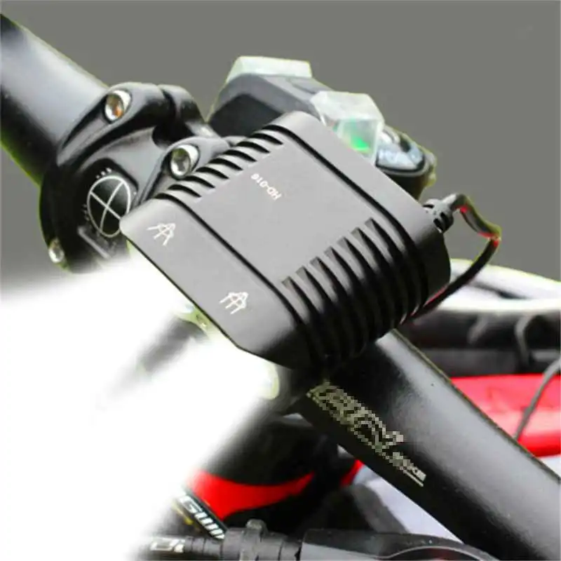 3800LM 2*XM-L2 LED Bike Front Light 8800mAh Rechargeable Lamp Mountain Road Headlight Cycling Flashlight MTB Bicycle Accessories