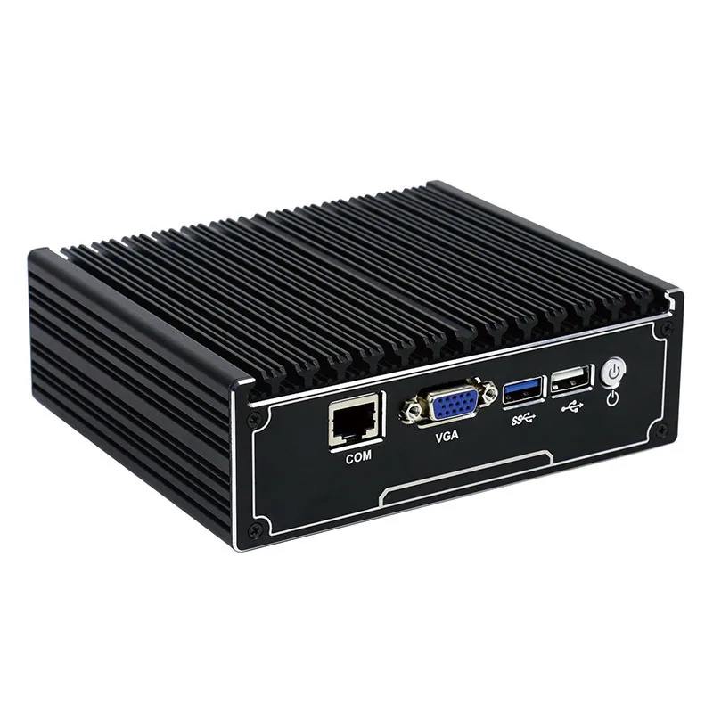 ใหม่ล่าสุด4 Lan Pfsense Router กับ Intel Bay Trail Quad Core J1900ธุรกิจคอมพิวเตอร์ขนาดเล็กสนับสนุน3G/4G 1 * COM 1 * VGA Windows 7