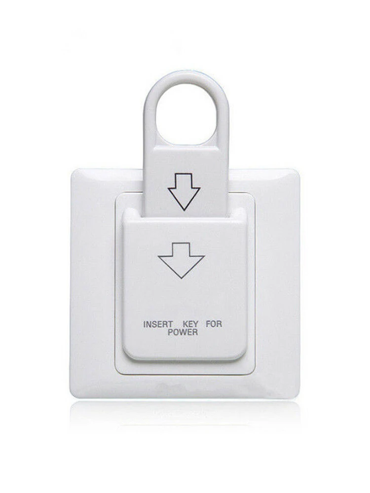 40A Security Protection Access Control System Power Supply Hotel Magnetic Card Switch Energy Saving Switch Insert Key for Power