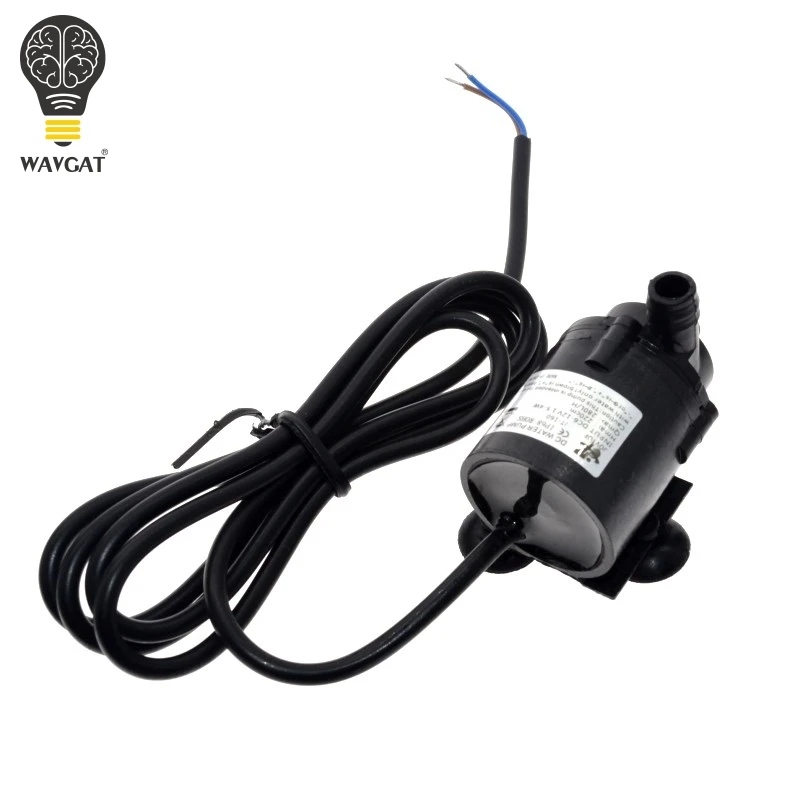 WAVGAT 6V 12V DC Brushless Small Water Pump Motor Pump DIY Hardware Pump Tools 1.8M 280L/H
