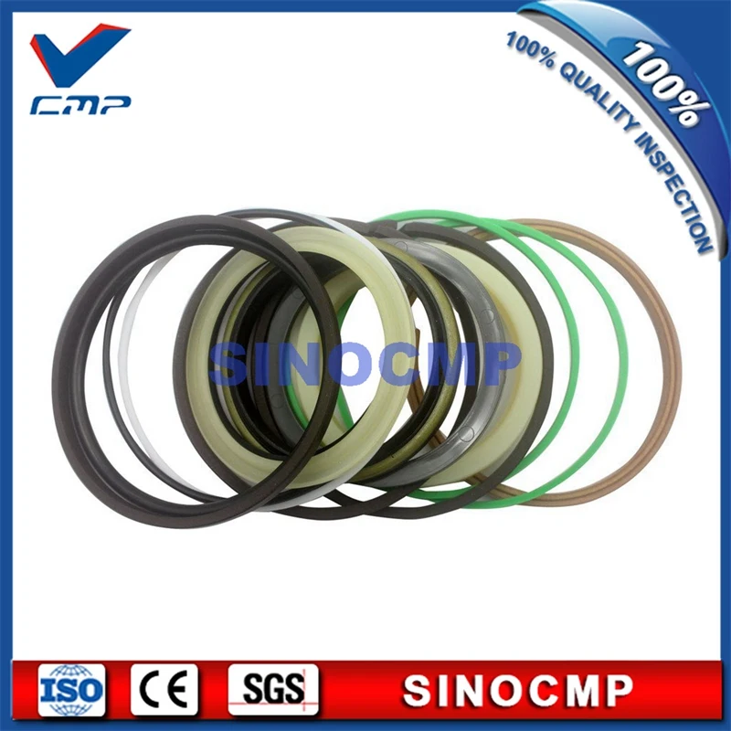 R215LC-7 R215-7 Arm Cylinder Repair Seal Kit For Hyundai Excavator Oil seals , 3 month warranty