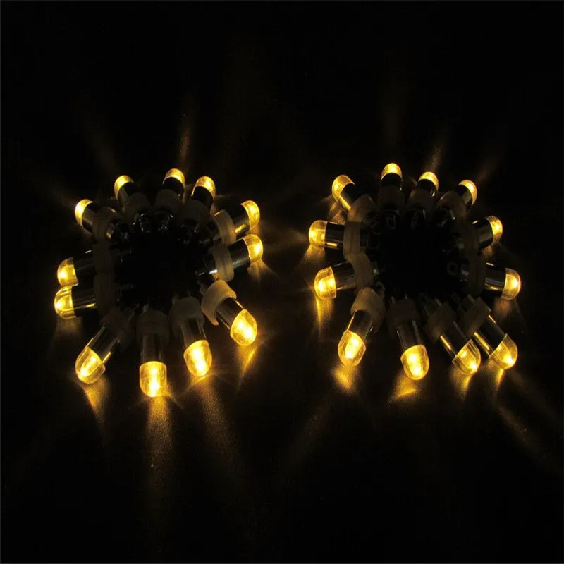 

100pcs/lot Battery Operated Mini LED Party Light Balloon Light Mini Paper Lantern Light Hanging LED Floral For Halloween Decor