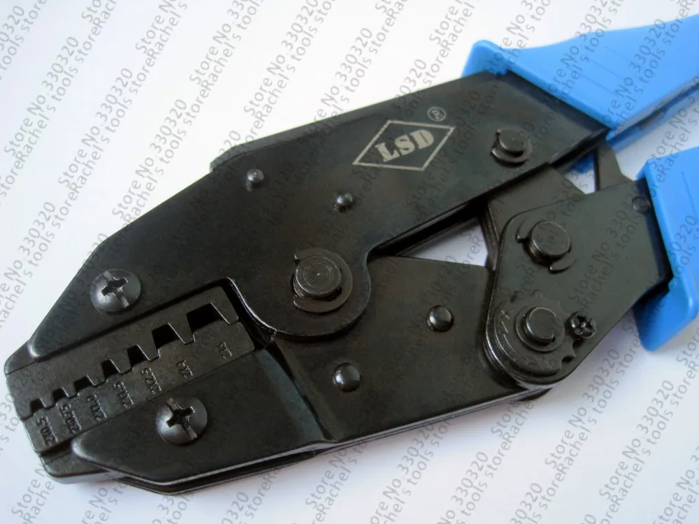 LS-26TW hand operated crimping tool for twin cord end terminal,twin sleeve crimping plier 2*0.5-6mm2