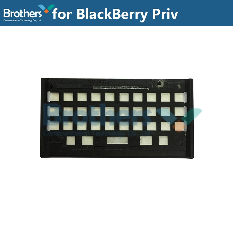 Tastiera per BlackBerry Priv pulsante tastiera per BlackBerry Priv parte di riparazione parti di ricambio del telefono nero 1 pz AAA Top originale