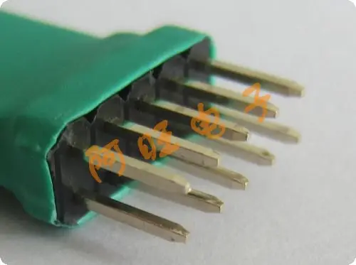 2.54mm-5P Double Row JTAG Burning Needle Pin Writing Program Spring Needle Double Row 5P