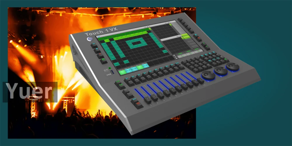 Nuovo Touch 1 VX Regolatore Per Il Partito Club Bar Illuminazione Console Par In Movimento Testa Luci di Effetto di Fase di Controllo Della Discoteca del DJ luce