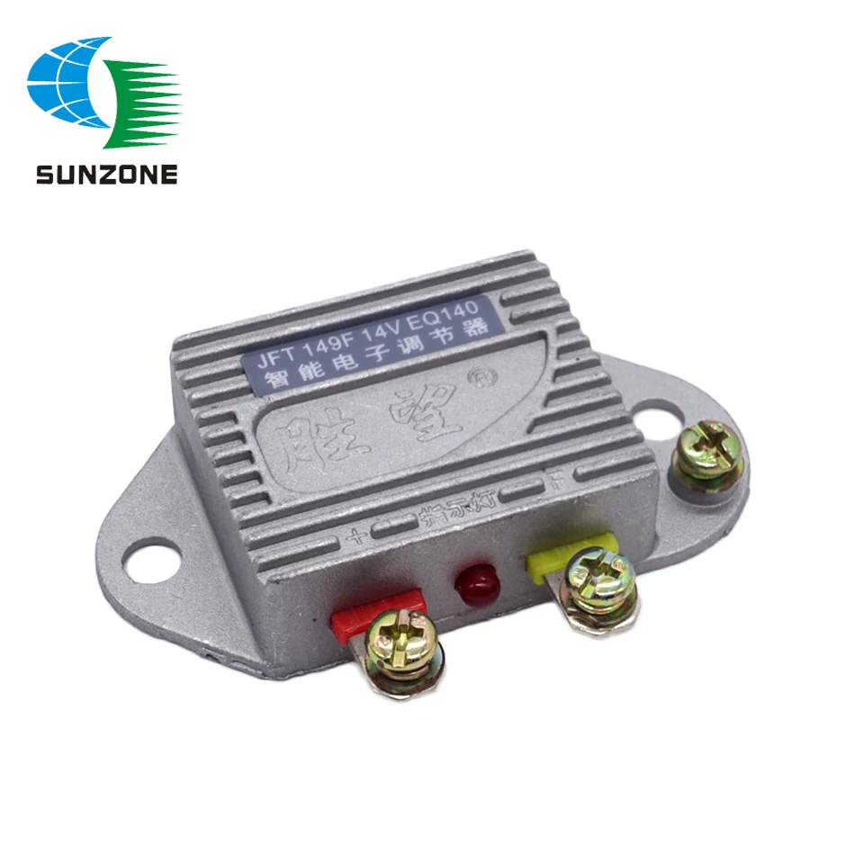 

SUNZONE JFT149F 14V EQ140 Electronic Charger Diesel Engine Charging Voltage Regulator Generator