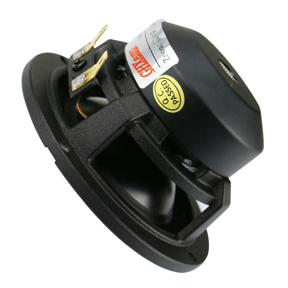 GHXAMP 3 Inch HIFI Midrange Car Speaker DSP 8ohm 30W Neodymium 92dB Mediant Aluminum Ceramic Cone Car Upgrade 3 Way Speaker 1PC