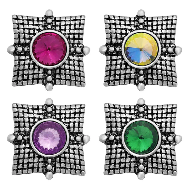 Новая-красота-горный-хрусталь-квадратный-узор-20-мм-металлические-кнопки-для-diy-18-мм-ювелирные-изделия-оптом-kz3377-оптом