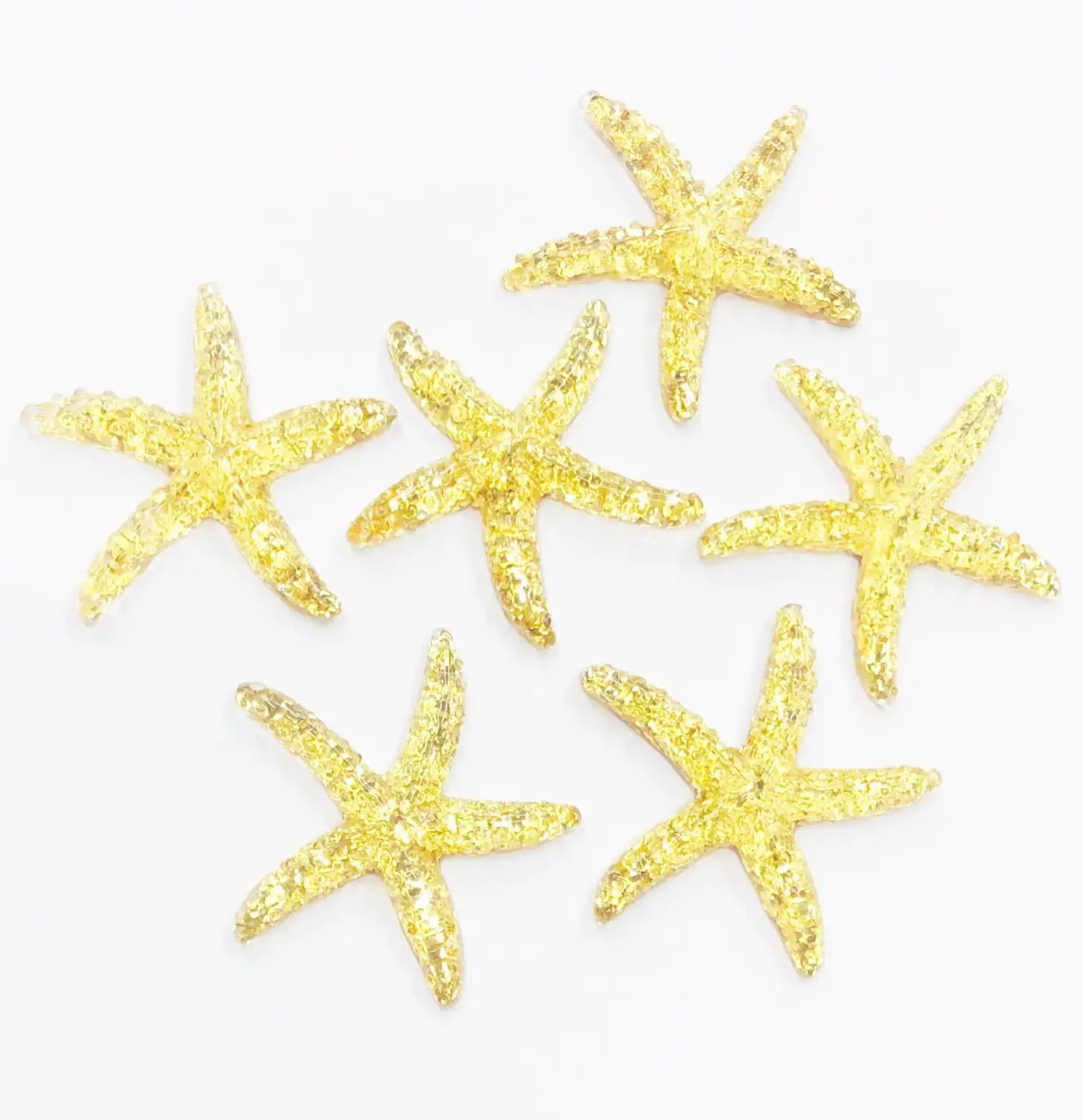 8Pcs Slime Charms Starfish Filler For Clear/Fluffy Mud Box Popular Children Toys Kids Slime DIY Kit Accessories Modeling Clay