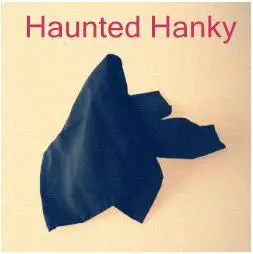 Haunted Hanky - Magic Tricks,Ghost handkerchief,Magic Accessories,Close-Up,Stage Magic Props,Gimmick
