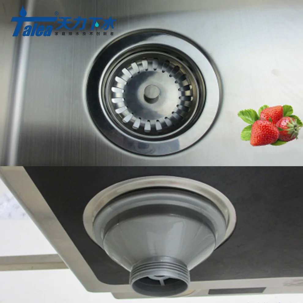 Talea 114mm diameter Blow Sink drain strainer Basin waste Filter Kitchen Fixtures
