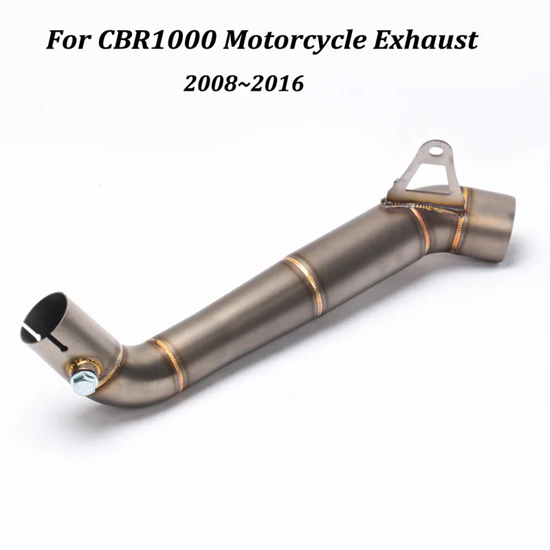 

For Honda CBR1000 2008-2016 Motorcycle Exhaust Muffler Modified Middle Connection Stainless Steel Link Pipe