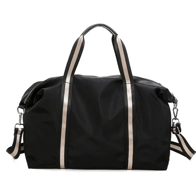 Bolso de viaje versátil para hombre y mujer, bolsa de viaje a la moda, de gran capacidad, para embarque, estilo simple, para gimnasio, 2019