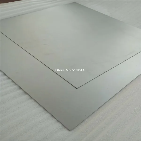 Gr2 Ti titanium plate titanium sheet 1.0*300*340mm,2pcs free shipping