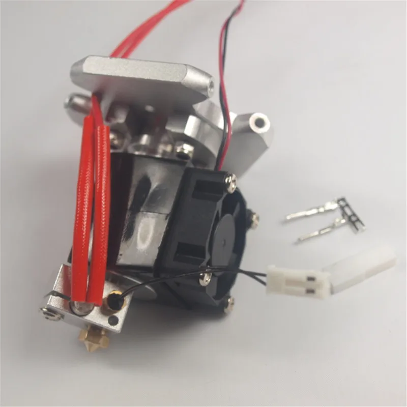 Запчасти для 3D-принтера Reprap Kossel Delta, металлический hotend effector, полный комплект/набор, металлическая J-Образная Трубка 1,75 мм M3 NTC3950