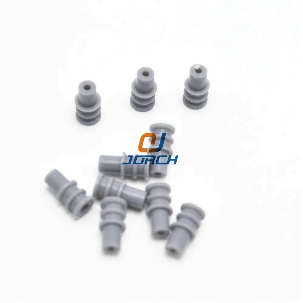 100pcs Sealed waterproof 1.5 series automotive plug silicone rubber seal wire seals for auto connector