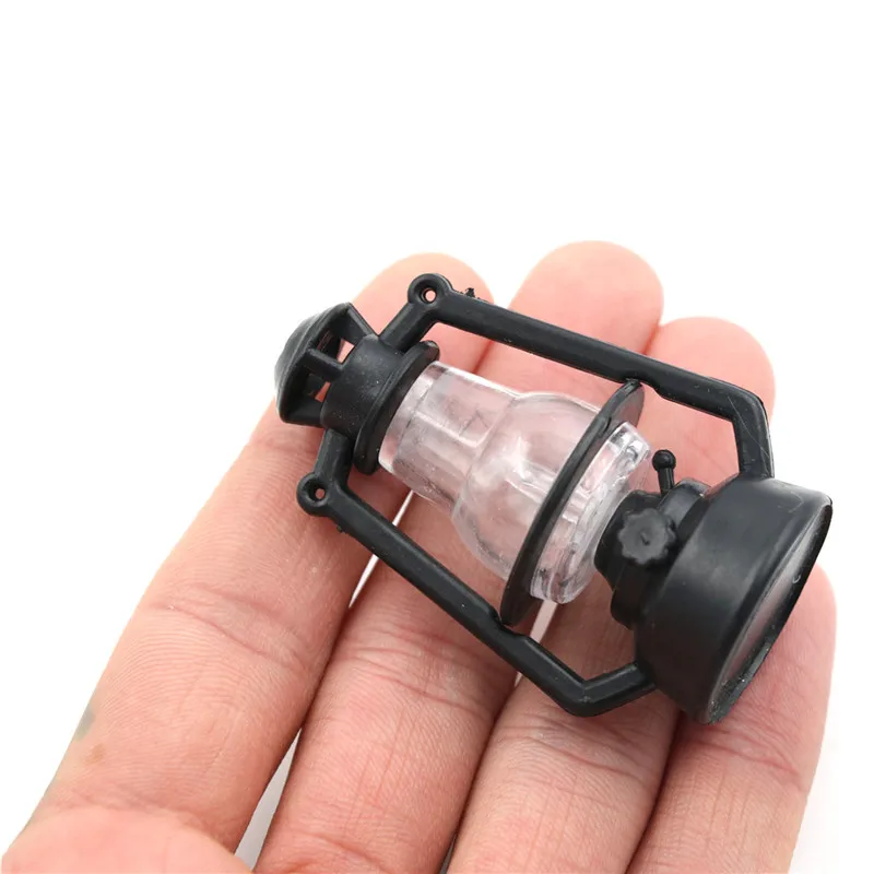 1:12 Dollhouse Miniature Vintage Retro Black Kerosene Lamp Baby Gift Toy Mini Furniture Miniature Rement Black Kerosene Lamp