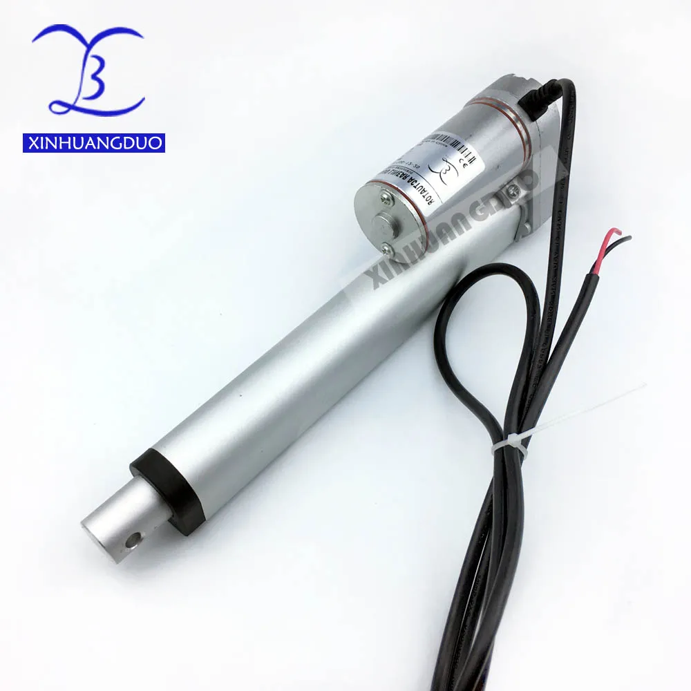 Electric Linear Actuator 12V/24V DC Motor 75mm Stroke Linear motor Controller 60N/70N/90N/100/200/300/500/600/700/900N