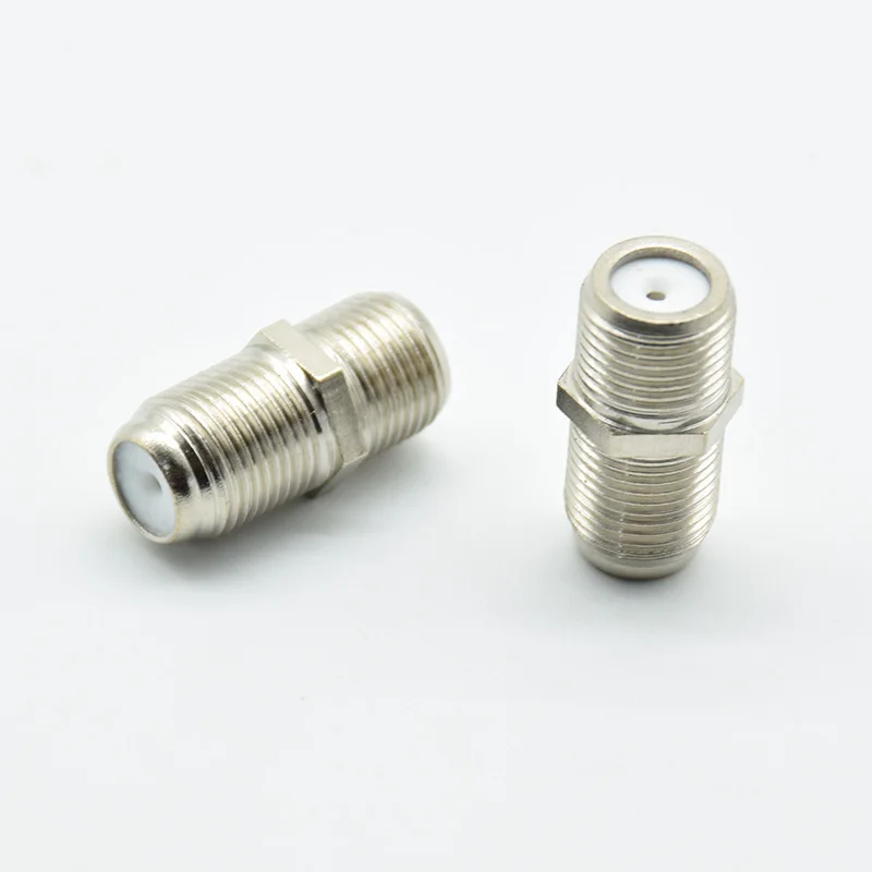 5pcs  F Type Coupler Adapter Connector Female F/F Jack RG6 Coax Coaxial Cable High quality  SMA RF Coax Connector Plug