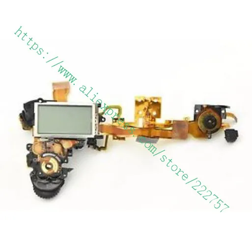 Original Top cover LCD with Flex cable FPC For Nikon D810 Camera Replacement Unit Repair parts