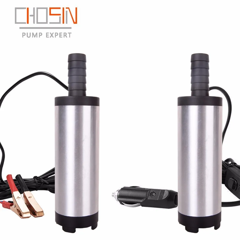 2019 NEW  DC 12V /24v Water Oil Diesel Fuel Transfer Refueling Tool 38mm Aluminum alloy Miniature Submersible Pump