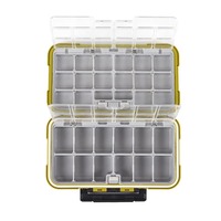 Waterproof Fishing Tackle Boxes Carp Lure Worm Bait Hook Storage Case with 30 Small Compartments Fishing Accessories