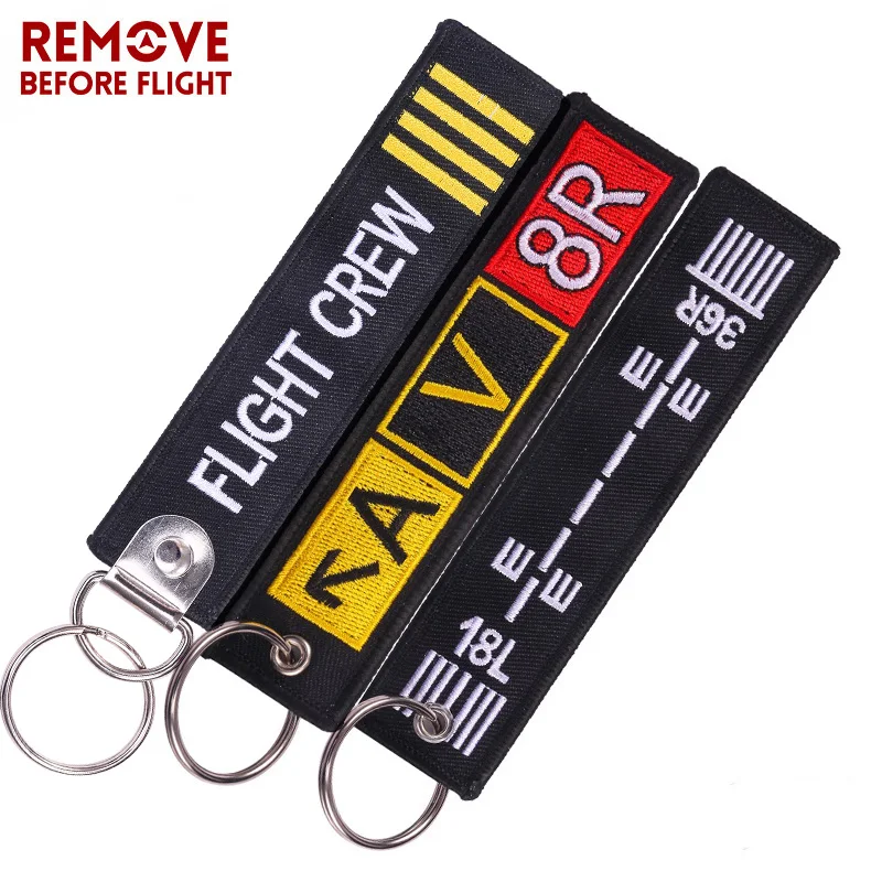 Fashion Pilot Key Chain Bijoux Keychain for Flight Crew Aviation Promotion Gifts Tag Porte Clef OEM Key Ring Mixed 3 PCS/LOT