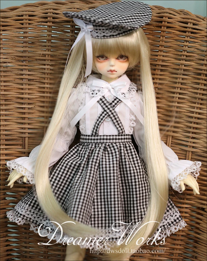 1/6 1/4 BJD Shirt+skirt+hat suit for SD clothing BJD doll accessories,Not included doll,shoes,wig,and other accessories 18D1216