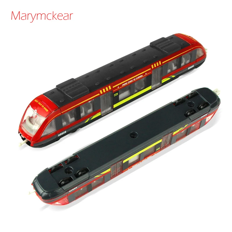 1Pcs High-Speed Rail Model Die Cast Model Children Toys Alloy Car Toy Mini Car Subway Model Interesting Toys Kids Gift for Boys