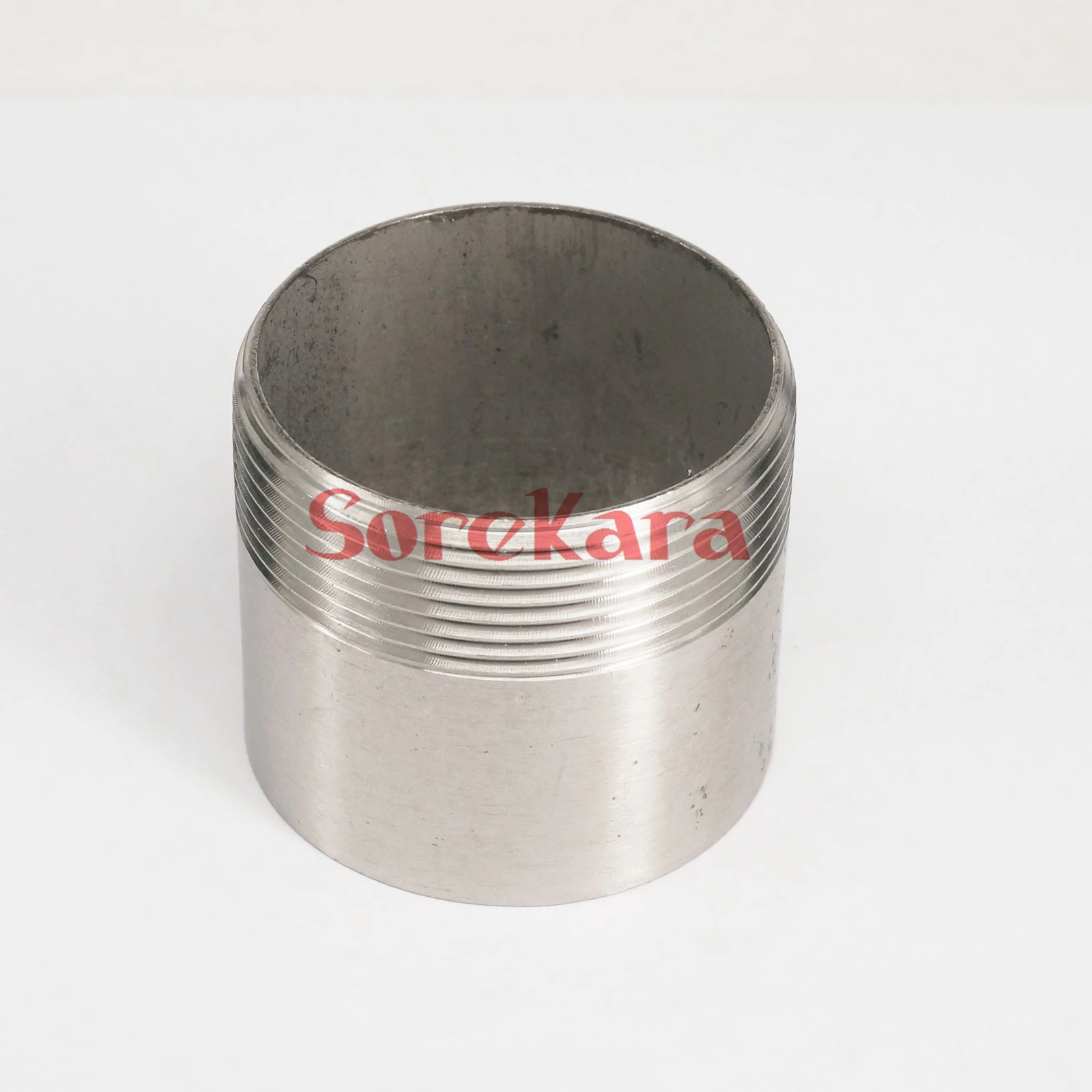 Rosca macho de 2 polegadas bsp lot2 50mm 304, conector de acoplamento de mamilo, em aço inoxidável