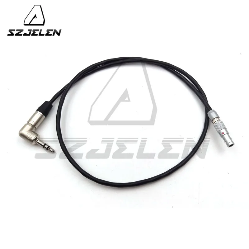 

00B 4pin To 3.5mm Audio Head, Easync Synchronize Timecode Cable ARRI Camera Mini/XT/Sound Devices 702T/744T/788T/ 664