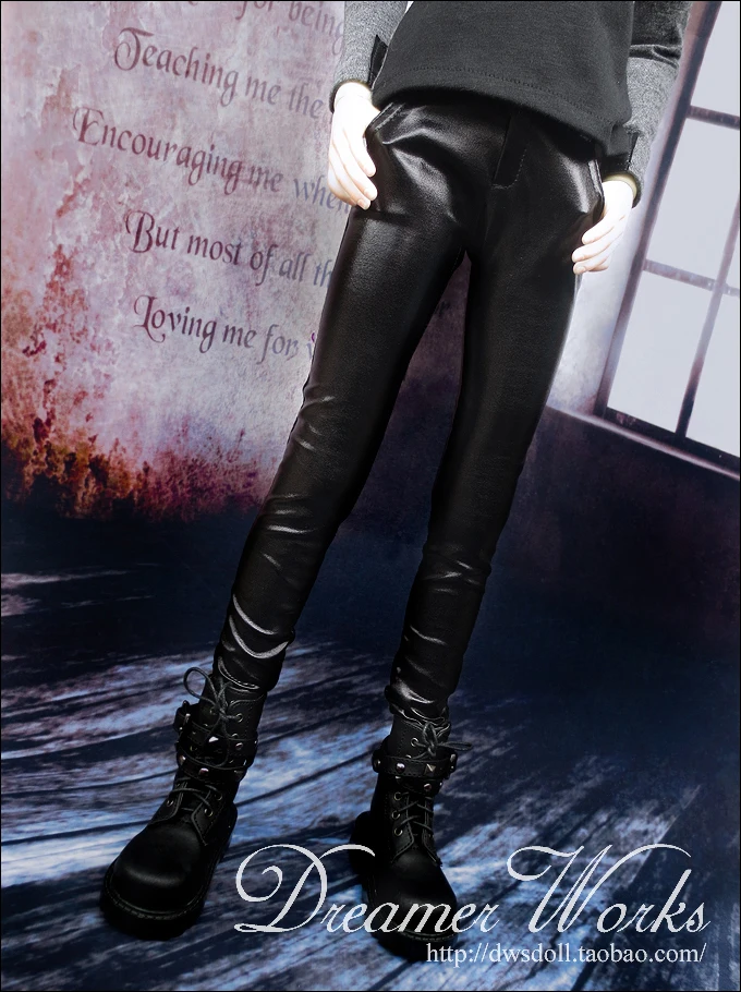 

1/4 1/3 scale BJD Leather pants for SD clothing BJD doll accessories,Not included doll,shoes,wig,and other accessories 18D1231